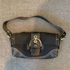 Like New Condition Coach Signature Shoulder Bag